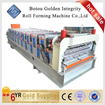 Double Layer Corrugated Metal Roofing Sheet Cutting Machine